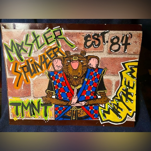 Master Splinter Custom decor - Picture 3 of 3